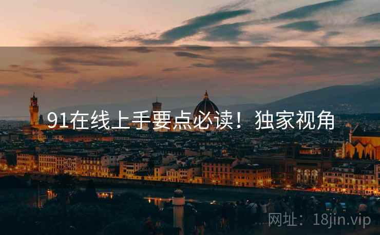 91在线上手要点必读！独家视角
