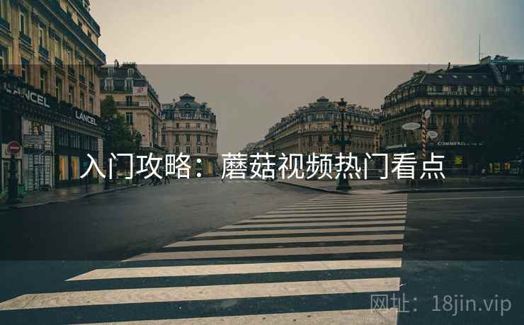 入门攻略：蘑菇视频热门看点