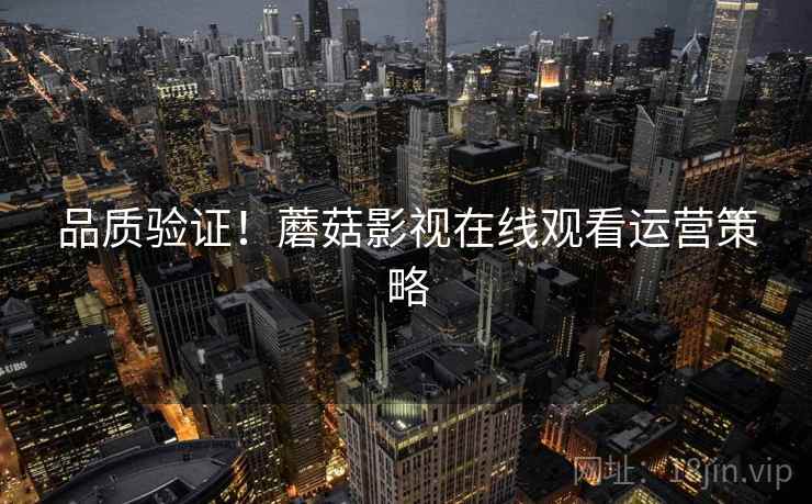 品质验证！蘑菇影视在线观看运营策略