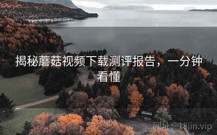揭秘蘑菇视频下载测评报告，一分钟看懂
